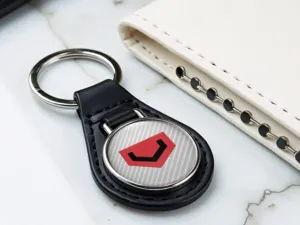 Vossen Leder Schlüsselhalter Stilvoll Minimal Moderner Touch